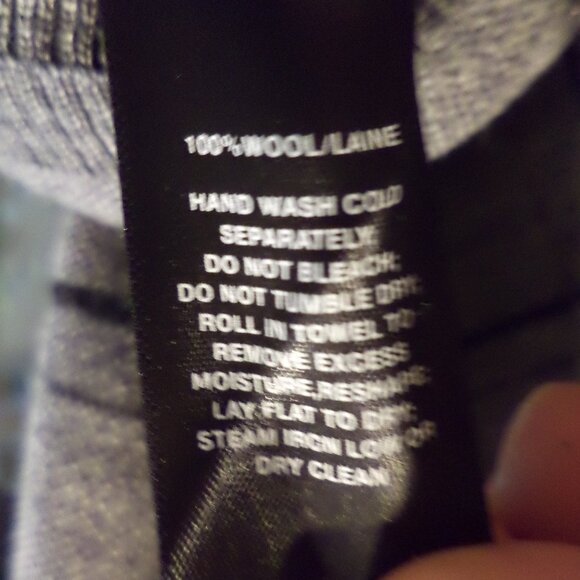 LAFAYETTE 148 New York Sweater Grey Black Window Pane-Short Sleeve-M/L - NEW $59 - Picture 7 of 12